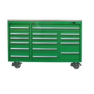 Buy cheap Garage Store Tools Design Heavy Duty Tool Storage Cabinet with Wheels Customized Support OEM from wholesalers