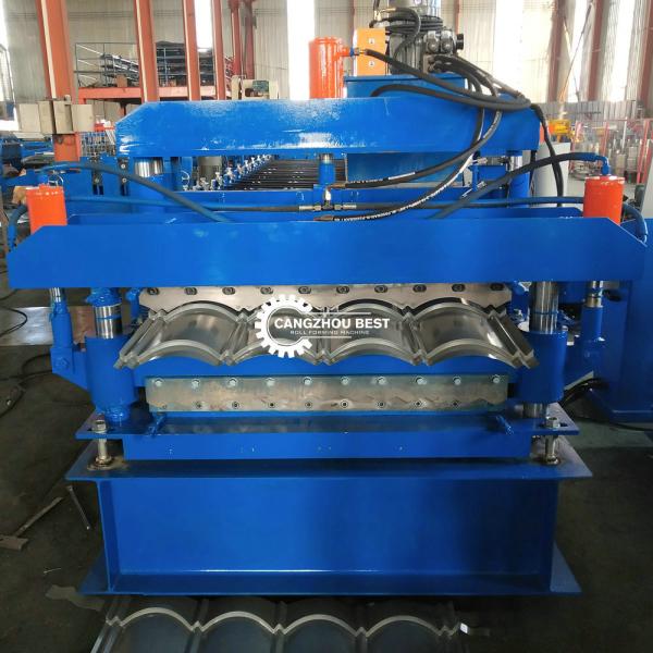 Buy cheap Chain 6m/Min Roman Tile Roll Forming Machine from wholesalers