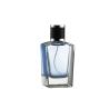 Buy cheap Plastic Cap Custom Perfume Bottles 50ml Transparent With Black UV Cap from wholesalers