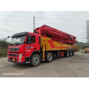 Buy cheap Industrial 32 Meter Pump Truck Cement Pumper Refurbished Equipment from wholesalers