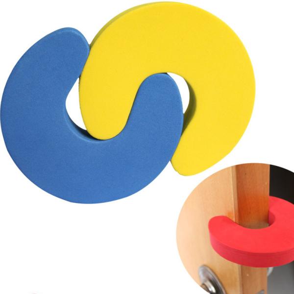 EVA Nontoxic Prevent Door Shut Up Child Safety Door Stopper For Finger Protection