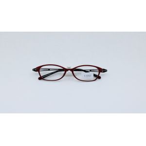 Buy cheap Fashion retro cateyes eyeglasses red party show frame titanium collection for Ladies with clear lens from wholesalers