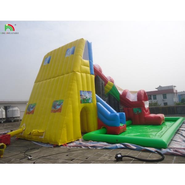 Customized Commercial Castle Kids Inflatable Playground Trampoline Water Slide Jumping Combo Bouncer