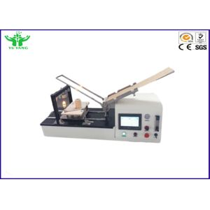China Flexible Material Flammability Class Testing Equipment With 500W Burner on sale
