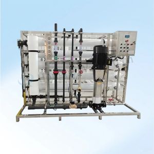 Buy cheap Automated Reverse Osmosis Water Purification Machine With Pump & PLC Control product