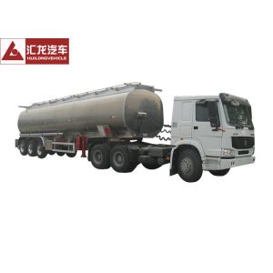 Buy cheap Bottom Loading Petroleum Tank Trailer Vapor Recovery System Equipped With A Pump from wholesalers