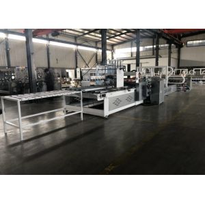Buy cheap Corrugated Paper Sheet Carton Folder Gluer Machine , Box Folding And Gluing Machine from wholesalers