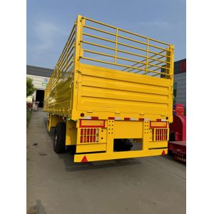 Buy cheap Second Hand New Design Fence Semi Trailer 80 Ton Loading Capacity from wholesalers