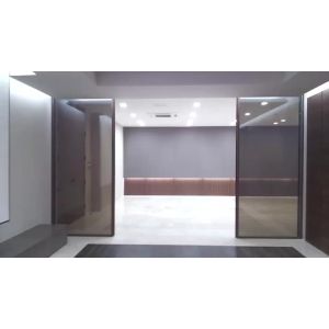 China 8mm Aluminum Frame Sliding Glass Doors Finished Surface For Villa on sale