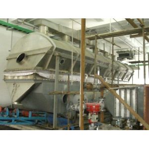 China Sodium Perchlorate Vibrating Fluid Bed Dryer Equipment , Fluidized Bed System on sale