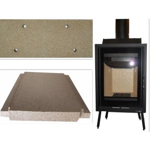 Buy cheap Lightweight Fireplace Insulation Board Durable Nontoxic 700 Kgs/M3 from wholesalers