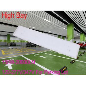100W 3500K 4FT LED Vapor Tight Light Fixture with Transparent Polycarbonate