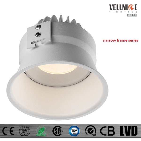 Quality IP54 LED Recessed downlight anti glared function fixed and adjustable for sale