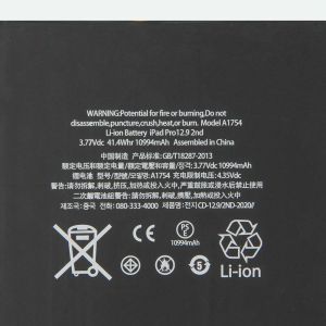 Apple Ipad Pro 12.9 Battery Replacement , A1754 Apple Lithium Ion Polymer