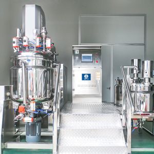 Electric / Steam Heating Mayonnaise Manufacturing Machine With Variable Mixing