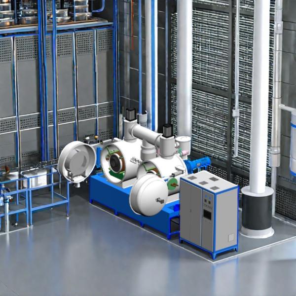 Quality Industrial Silicon Oxide Vacuum Sublimation Sintering Furnace Fast Heating for sale