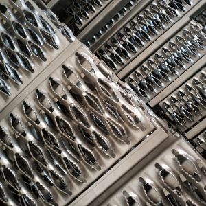 Buy cheap Diamond Hole Grip Span Safety Grating Galvanized Steel Anti Slip For Walkway Plank from wholesalers