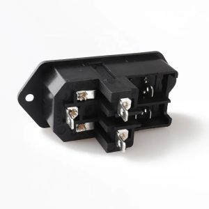 Buy cheap AC Power Connector Inlet Socket LZ-14-F14 C14 10A 250V 3 Pin Plug Toggle Switch Wiring SDK from wholesalers
