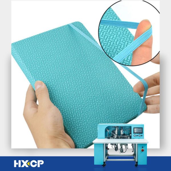 Notebook Making Elastic Band Fixing Machine with Stable and Durable Working