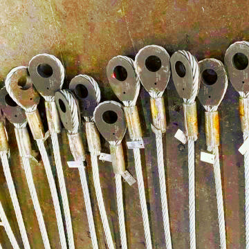 Ductile Iron 28mm Solid Thimble Wire Rope Sling Assembly