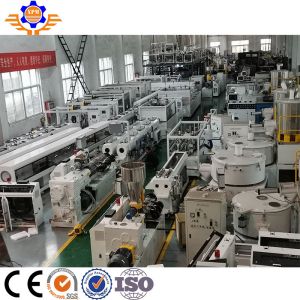 Buy cheap 180 - 250Kg/H Four Tube PVC Pipe Extrusion Machine Electrical Conduit Pipe Production Line from wholesalers