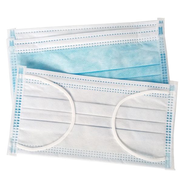 Quality Fast delivery in stock earloop protective 3ply face mask 3 ply non woven fabrics disposable face mask for sale