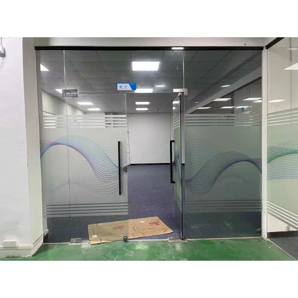 Buy cheap Customizable 120gsm Liner 100mic Thickness Frosted Sticker for Glass from wholesalers