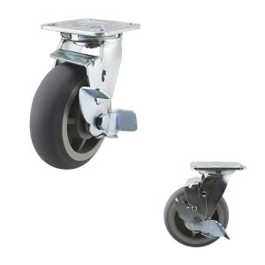 Buy cheap 5x2 Inch 506LBS Top Plate  Swivel Lock Ball Bearing Casters from wholesalers