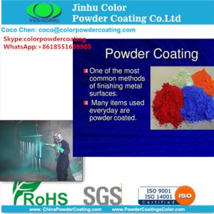 Epoxy Polyester White Powder Coating Electrostatic Spray Semi Gloss