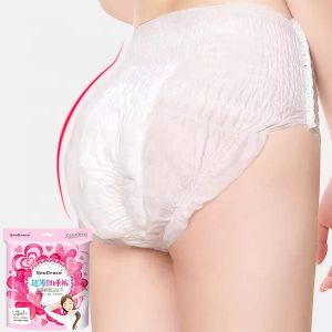 Buy cheap Large Size Lady Menstrual Panties Super Soft Disposable Panty Sanitary Napkin at Night from wholesalers