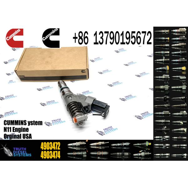 Quality High-quality Components for 4903472 Engine ISM QSM ISM11 QSM11 M11 MTA11 Type diesel Engines - Fuel Injectors 3411756 3083849 for sale