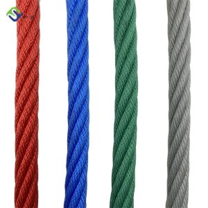 China High Corrosion Resistance 6 Strand PP Combination Rope 16mm For Climbing Frame on sale