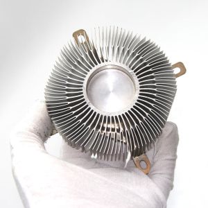 China Durable Extruded Aluminum Heatsink Electrophoresis / Anodized / Polishing Treatment on sale