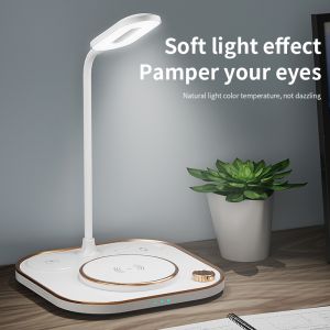 Buy cheap Triple in one high-speed charging, Endless dimming night light,Multi functional wireless charger, bedside table top from wholesalers