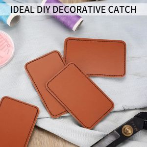 Buy cheap Leatherette Hat Patches With Adhesive, Blank Rectangle Faux Leather Patches For Custom Hats Clothes Bags DIY Crafts Fabric Repair Sew Laser Supplies from wholesalers