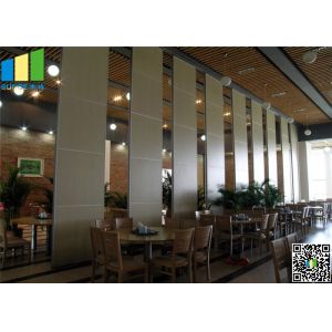 Buy cheap Acoustic Hanging Office Partition Wall , Gypsum Movable Folding Hotel Wall from wholesalers