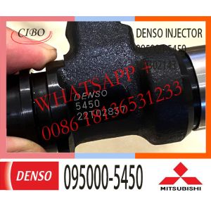 Buy cheap Diesel Fuel Injector 095000-5450 ME302143 Injector For Fuso Mitsubishi 6M60, 6M60T, 6M60-T1 Common Rail Injector from wholesalers