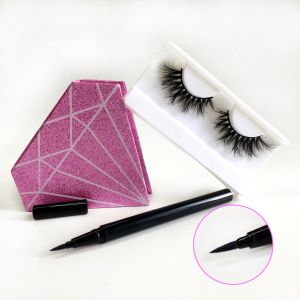 Waterproof Eyeliner Glue Pen Adhesive Lashes , Long Lasting Magic Adhesive