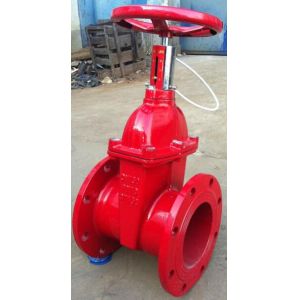 Buy cheap Signal DI Resilient Seated Gate Valve  With Indicator For Fire Fighting DN40 ~ DN 1200 from wholesalers