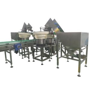 Buy cheap 25KW Shampoo Laundry Detergent Production Line with Double Side Labeling and Capping from wholesalers