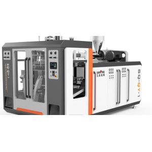 Buy cheap LDPE 8 Cavity HDPE Plastic Bottle Making Machine PLC Control from wholesalers