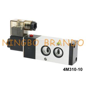 Buy cheap 4M310-10 Airtac Type Namur Solenoid Valve 5 Way 2 Position 24VDC 220VAC from wholesalers