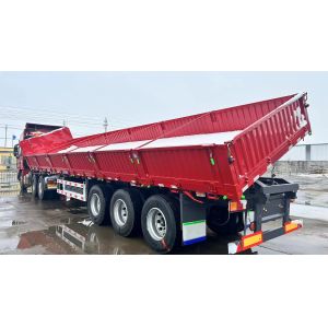 Buy cheap Side Wall Semi Trailer truck With Twist Locks 3 Axles Stake Cargo Trailer product