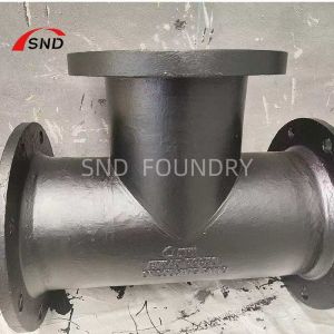 Buy cheap ISO2531 Standard Ductile Iron Flanged Tee DN2000 Flanged Tee Fitting from wholesalers