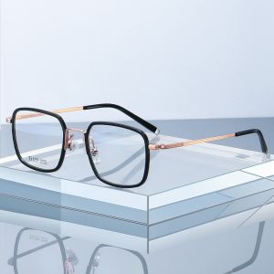 Buy cheap IP Plating Pure Acetate Titanium Glasses , Stable Clear Lens Glasses from wholesalers