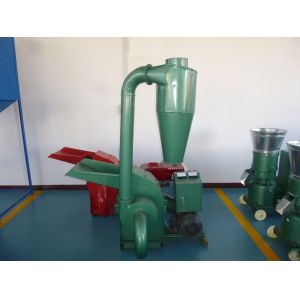 Buy cheap 11KW elect-motor driven hammer mill, for crushing stalk, wood branch, straw, bamboo, coconut shell, peanut shell from wholesalers