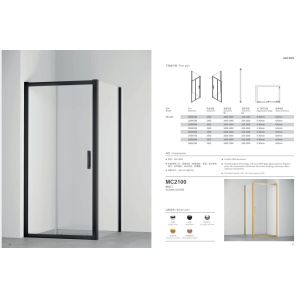 Buy cheap Aluminuml,  SlidingDoor with side panel,Bathroom Shower Room from wholesalers