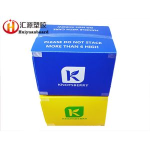 Buy cheap Printable Collapsible Custom Corrugated Plastic Boxes from wholesalers