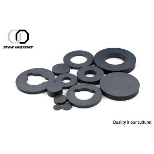 Buy cheap High Reliability Ferrite Bar Magnets Block Ring Shape Customization Available from wholesalers