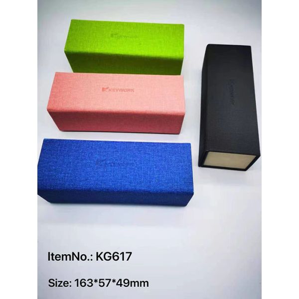 Buy cheap Eco Friendly Cuboid Canvas Foldable Eyeglass Case Resit Compression from wholesalers